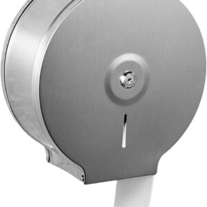 DISPENSADOR DE PAPEL HIGIÉNICO ACERO INOXIDABLE